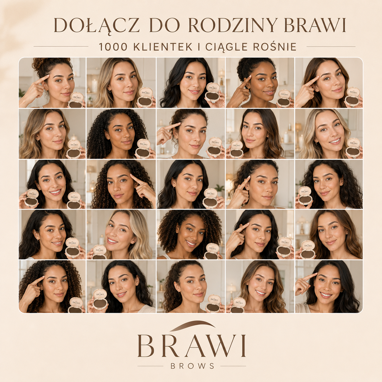 BRAWI™ – Zestaw do stylizacji brwi w kilka sekund