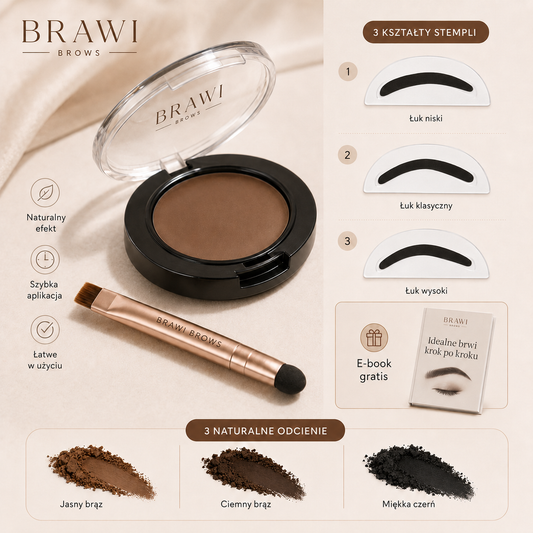 BRAWI™ – Zestaw do stylizacji brwi w kilka sekund
