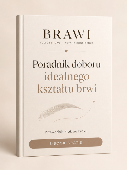 GRATIS: Poradnik doboru idealnego kształtu brwi