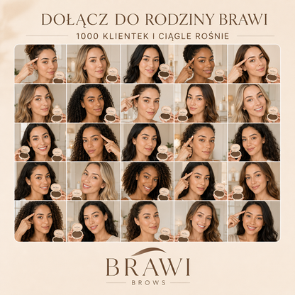 BRAWI™ – Zestaw do stylizacji brwi w kilka sekund